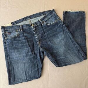 Women's Straight Leg Blue Jeans